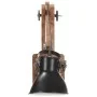 Black industrial style round wall lamp E27 by vidaXL, Wall sconces - Ref: Foro24-320577, Price: 55,43 €, Discount: %