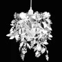 Lámpara colgante con lentejuelas ovaladas plateadas 21,5 x 30 cm by vidaXL, chandeliers - Ref: Foro24-241129, Price: 31,53 €,...