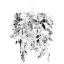 Lámpara colgante con lentejuelas ovaladas plateadas 21,5 x 30 cm by vidaXL, chandeliers - Ref: Foro24-241129, Price: 31,53 €,...