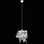 Lámpara colgante con lentejuelas ovaladas plateadas 21,5 x 30 cm by vidaXL, chandeliers - Ref: Foro24-241129, Price: 31,53 €,...