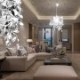 Lámpara colgante con lentejuelas ovaladas plateadas 21,5 x 30 cm by vidaXL, chandeliers - Ref: Foro24-241129, Price: 30,83 €,...