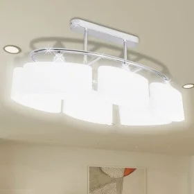 Ceiling lamp with six ellipsoidal glass bulbs, E14 by vidaXL, ceiling lights - Ref: Foro24-240989, Price: 76,00 €, Discount: %