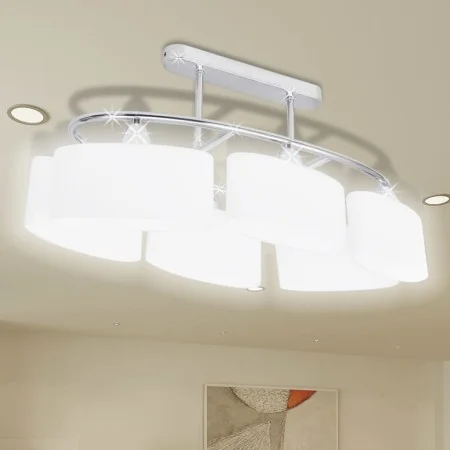 Ceiling lamp with six ellipsoidal glass bulbs, E14 by vidaXL, ceiling lights - Ref: Foro24-240989, Price: 76,00 €, Discount: %