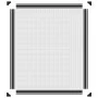 Magnetic mosquito net for windows anthracite gray 100x120 cm by vidaXL, Mosquito nets for windows - Ref: Foro24-153852, Price...