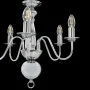 Silver chandelier with 5 E14 bulbs by vidaXL, chandeliers - Ref: Foro24-281616, Price: 78,82 €, Discount: %