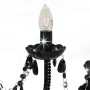 Black Beaded Chandelier 12 E14 Bulbs by vidaXL, chandeliers - Ref: Foro24-281609, Price: 181,72 €, Discount: %