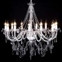 Hanging chandelier with 1600 crystals by vidaXL, chandeliers - Ref: Foro24-60339, Price: 281,41 €, Discount: %