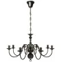 Antique black metal chandelier 8 E14 bulbs by vidaXL, chandeliers - Ref: Foro24-241384, Price: 102,72 €, Discount: %
