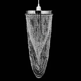 Elegant hanging lamp with crystals, 22 x 58 cm by vidaXL, chandeliers - Ref: Foro24-241120, Price: 28,40 €, Discount: %