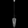 Elegant hanging lamp with crystals, 22 x 58 cm by vidaXL, chandeliers - Ref: Foro24-241120, Price: 28,86 €, Discount: %