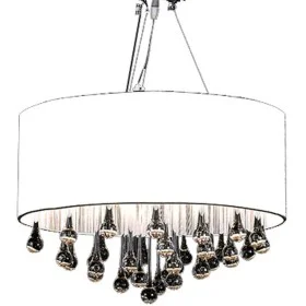 Pendelleuchte mit 85 weißen Kristallen von vidaXL, Kronleuchter - Ref: Foro24-60345, Preis: 120,62 €, Rabatt: %