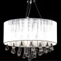 Pendelleuchte mit 85 weißen Kristallen von vidaXL, Kronleuchter - Ref: Foro24-60345, Preis: 120,62 €, Rabatt: %