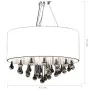 Pendelleuchte mit 85 weißen Kristallen von vidaXL, Kronleuchter - Ref: Foro24-60345, Preis: 120,62 €, Rabatt: %