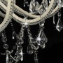 Chandelier with white beaded 12 E14 bulbs by vidaXL, chandeliers - Ref: Foro24-281608, Price: 174,41 €, Discount: %