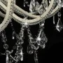 Chandelier with white beaded 12 E14 bulbs by vidaXL, chandeliers - Ref: Foro24-281608, Price: 178,00 €, Discount: %