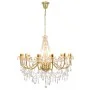 Kronleuchter mit goldenen Perlen, 12 E14-Glühbirnen von vidaXL, Kronleuchter - Ref: Foro24-281611, Preis: 225,57 €, Rabatt: %