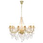 Kronleuchter mit goldenen Perlen, 12 E14-Glühbirnen von vidaXL, Kronleuchter - Ref: Foro24-281611, Preis: 229,82 €, Rabatt: %