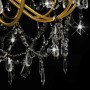 Chandelier with golden beads 12 E14 bulbs by vidaXL, chandeliers - Ref: Foro24-281611, Price: 216,54 €, Discount: %