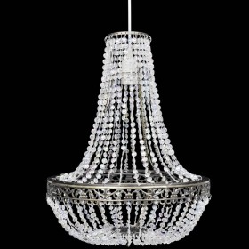 Lámpara de araña de cristal 36,5x46 cm de vidaXL, Lámparas de araña - Ref: Foro24-241121, Precio: 63,33 €, Descuento: %