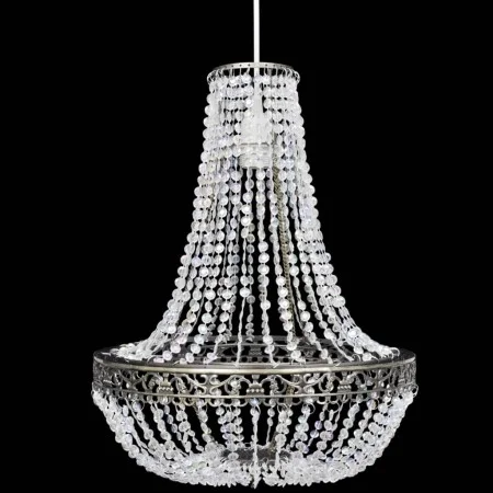 Lámpara de araña de cristal 36,5x46 cm de vidaXL, Lámparas de araña - Ref: Foro24-241121, Precio: 53,62 €, Descuento: %
