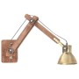 Lámpara de pared redonda estilo industrial latón E27 de vidaXL, Apliques de pared - Ref: Foro24-320576, Precio: 64,51 €