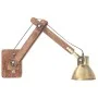 Round industrial style brass wall lamp E27 by vidaXL, Wall sconces - Ref: Foro24-320576, Price: 62,52 €, Discount: %