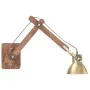 Round industrial style brass wall lamp E27 by vidaXL, Wall sconces - Ref: Foro24-320576, Price: 62,52 €, Discount: %