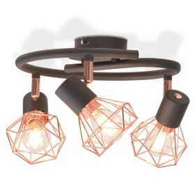 Ceiling lamp with 3 12W LED filament bulbs by vidaXL, ceiling lights - Ref: Foro24-244395, Price: 47,29 €, Discount: %