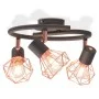 Ceiling lamp with 3 12W LED filament bulbs by vidaXL, ceiling lights - Ref: Foro24-244395, Price: 47,29 €, Discount: %