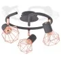 Ceiling lamp with 3 12W LED filament bulbs by vidaXL, ceiling lights - Ref: Foro24-244395, Price: 47,29 €, Discount: %