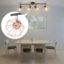 Ceiling lamp with 4 E14 black and copper bulbs by vidaXL, ceiling lights - Ref: Foro24-244391, Price: 46,88 €, Discount: %