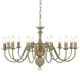Antique white chandelier with 12 E14 light bulbs. by vidaXL, chandeliers - Ref: Foro24-281620, Price: 135,16 €, Discount: %