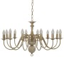 Antique white chandelier with 12 E14 light bulbs. by vidaXL, chandeliers - Ref: Foro24-281620, Price: 151,24 €, Discount: %