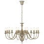 Antiker weißer Kronleuchter 12 Glühbirnen E14 von vidaXL, Kronleuchter - Ref: Foro24-281620, Preis: 151,24 €, Rabatt: %