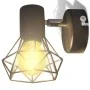 LED-Glühbirnen-Wandleuchten im Industriestil 2 Stück schwarz von vidaXL, Wandleuchten - Ref: Foro24-242265, Preis: 26,08 €, R...
