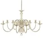 Antique white metal chandelier 8 E14 bulbs by vidaXL, chandeliers - Ref: Foro24-241383, Price: 100,81 €, Discount: %