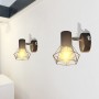 LED-Glühbirnen-Wandleuchten im Industriestil 2 Stück schwarz von vidaXL, Wandleuchten - Ref: Foro24-242265, Preis: 25,01 €, R...