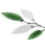 Ceiling lamp with white and purple leaf glass arms by vidaXL, ceiling lights - Ref: Foro24-240982, Price: 47,64 €, Discount: %
