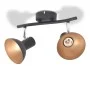Ceiling lamp for 2 black and gold E27 bulbs by vidaXL, ceiling lights - Ref: Foro24-244409, Price: 21,55 €, Discount: %