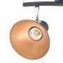 Ceiling lamp for 2 black and gold E27 bulbs by vidaXL, ceiling lights - Ref: Foro24-244409, Price: 24,79 €, Discount: %