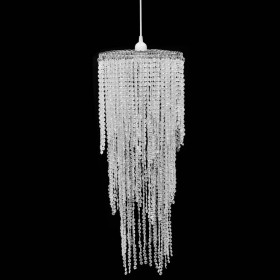 Elegante Pendelleuchte mit Kristallen, 26 x 70 cm von vidaXL, Kronleuchter - Ref: Foro24-241118, Preis: 44,88 €, Rabatt: %