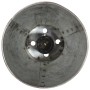 Lámpara de pared redonda estilo industrial plateada E27 de vidaXL, Apliques de pared - Ref: Foro24-320575, Precio: 56,19 €