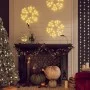 Christmas figure snowflake 48 warm white LEDs 27x27 cm by vidaXL, Christmas lights - Ref: Foro24-343293, Price: 20,38 €, Disc...