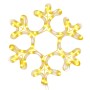 Weihnachtsfigur Schneeflocke 48 warmweiße LEDs 27x27 cm von vidaXL, Weihnachtsbeleuchtung - Ref: Foro24-343293, Preis: 20,80 ...