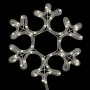 Christmas figure snowflake 48 warm white LEDs 27x27 cm by vidaXL, Christmas lights - Ref: Foro24-343293, Price: 20,38 €, Disc...