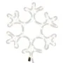 Christmas figure snowflake 48 warm white LEDs 27x27 cm by vidaXL, Christmas lights - Ref: Foro24-343293, Price: 20,38 €, Disc...