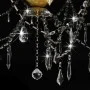 Chandelier with 2 layers gold 15 E14 bulbs by vidaXL, chandeliers - Ref: Foro24-281613, Price: 294,47 €, Discount: %