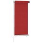 Persiana enrollable de jardín HDPE rojo 60x140 cm de vidaXL, Persianas y estores - Ref: Foro24-312887, Precio: 27,76 €