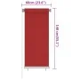 Persiana enrollable de jardín HDPE rojo 60x140 cm de vidaXL, Persianas y estores - Ref: Foro24-312887, Precio: 26,47 €, Descu...