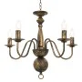 Antique black chandelier 5 x E14 bulbs by vidaXL, chandeliers - Ref: Foro24-281615, Price: 83,26 €, Discount: %